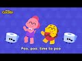 💩 poo in the toilet habits songs potty training kids songs dinosaurs hello cocobi