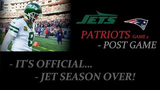 Jets Patriots 2 Post-Game - Done Deal. It's OVER! (NFL Week 8 ('24)