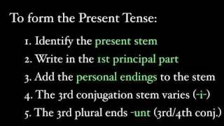 The Present Tense