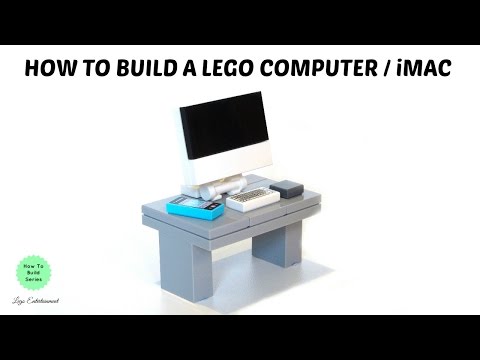How to Build a LEGO Computer / iMac How to Build a LEGO Computer / iMac