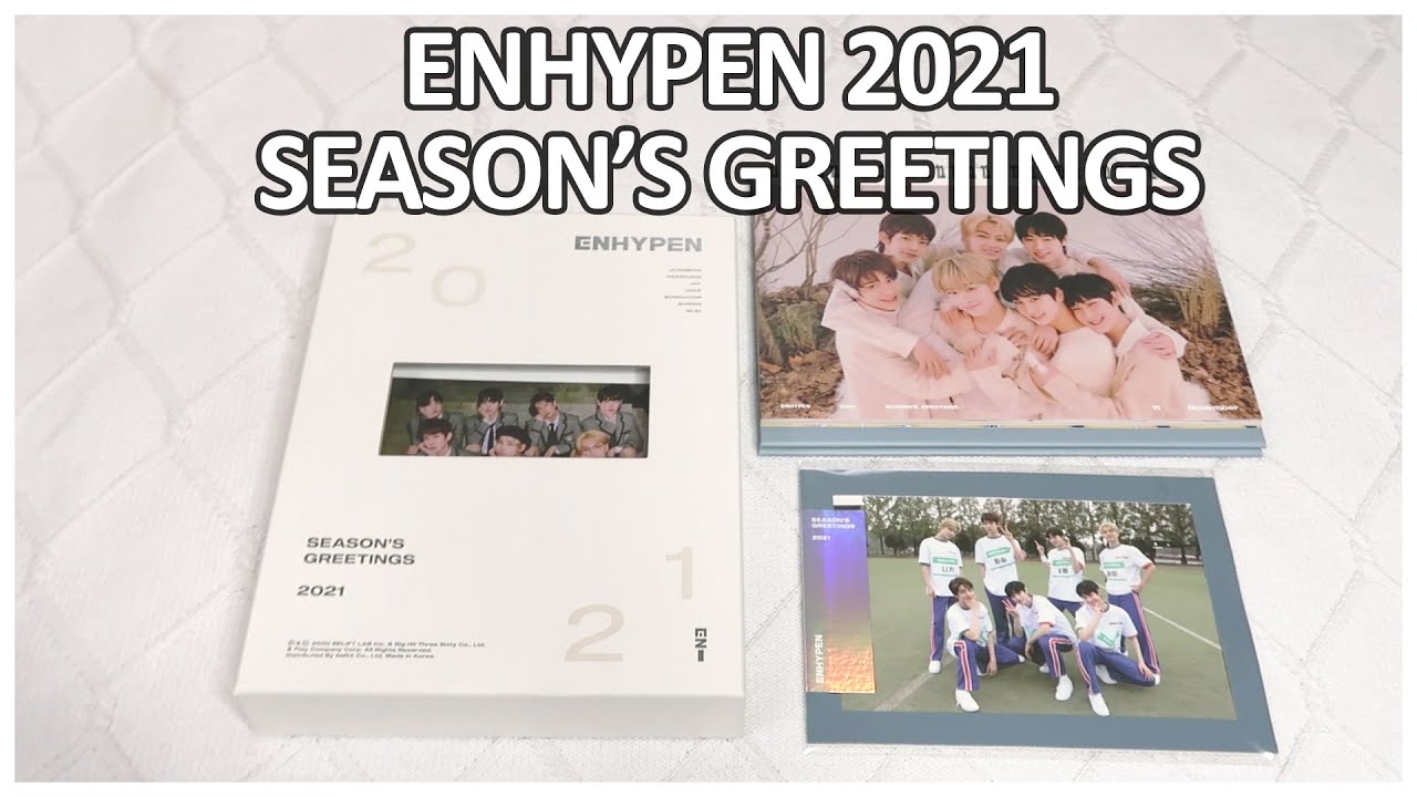 UNBOXING ENHYPEN 2021 Season’s Greetings | 엔하이픈 - YouTube