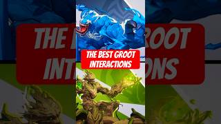 Groot Interactions In Marvel Rivals #guardiansofthegalaxy #iamgroot