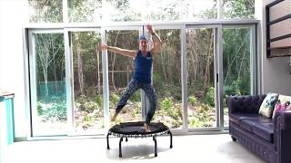 WORKOUT AT HOME SERIES - Day 3, 10min Rebounding Lymphatic Boost on a Jumpsport Fitness Trampoline