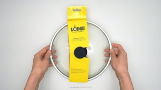 Lodge Tempered Glass Lid Unboxing