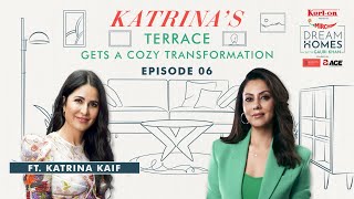 Katrina Kaif’s Terrace gets turned Into a Cozy Space by Gauri Khan | Dream Homes with Gauri Khan