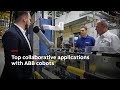 Collaborative applications with ABB Cobots