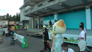 ムジナもん＆みっけ＆とちまるくん＆ぐんまちゃん　ご当地キャラこども夢フェスタinしらかわ2014　初日　00279