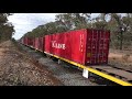 bl31 x48 bl27 on 7902v ex merbein climbs bealiba bank. 01 04 18. 09.34.58.