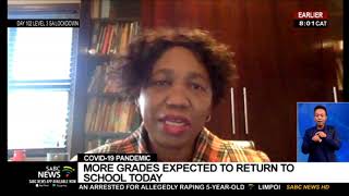 Motshekga says all Grade R learners must return to school by end of July