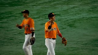 【安定のコンビ】吉川尚輝＆坂本勇人のダブルプレー2連発