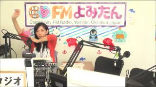 2018年7月17日　シエスタ読谷FMランチ　がんじゅうチャレンジ　平田美樹