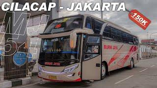 [ NYOBA NAIK BUS MURNI JAYA KE CIKARANG ] Trip Report Murni Jaya E54 Cilacap - Jakarta || REKOMEN?