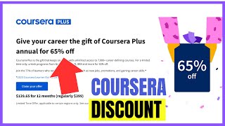 UPDATE Coursera Coupon Code | Coursera Plus DIscount 2024