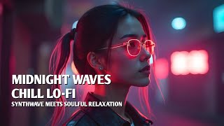 Midnight Waves of Chill, Lo-Fi Synthwave Meets Soulful Relaxation