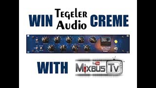 Tegeler Audio Crème Review \u0026 GIVEAWAY! Top Mix \u0026 Mastering Bus Compressor EQ