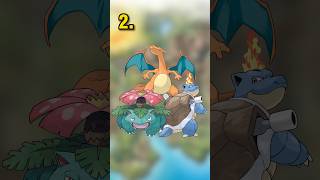 Ranking All 10 Fully Evolved Starter Trios from Worst to Best