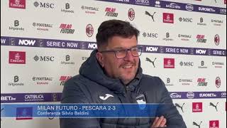 Milan Futuro - Pescara 2-3: Silvio Baldini