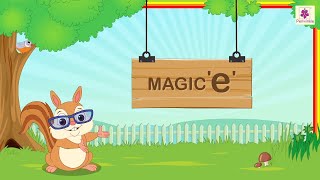 Magic 'e' | English Grammar & Composition Grade 1 | Periwinkle