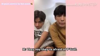 [2020.04.05] บู๋บี๋หนีเข้าครัว MG IG Live cooking part 3 ENG SUB #MewSuppasit #GulfKanawut