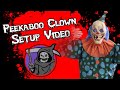 Peekaboo Clown Instructional Setup Video - Spirit Halloween