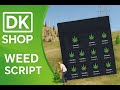 DK Shop Advanced Weed Farming Script  [ESX-QB-QBOX]