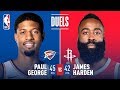 Paul George & James Harden Both Go For 40+ POINTS In Houston | February 9, 2019