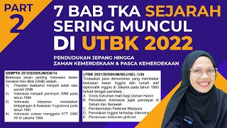 BOCORAN SOAL SEJARAH SOSHUM UTBK 2022 | BAB 3 PART 2