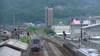 【HD】キハ120形芸備線普通広島行(三次発車) Form Kiha-120 Geibi Line Local for Hiroshima Departing from Miyoshi