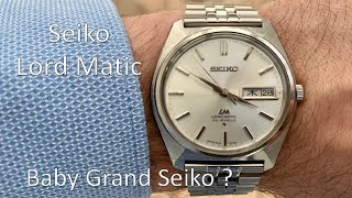 Seiko Lord Matic Vintage : une Grand Seiko vintage à petit prix ?