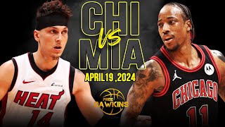 Miami Heat vs Chicago Bulls Full Game Highlights | 2024 Play-In | FreeDawkins