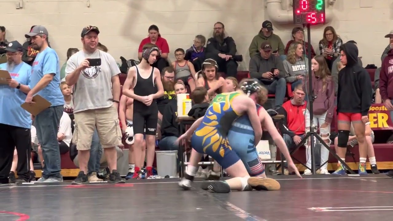 Blaine Wrestling 2-12-23 2nd Match - YouTube