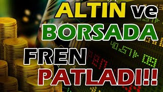 DÜĞMEYE BASILDI ALTIN ve DOLARA DİKKAT! BORSA DÖNDÜ! BİTCOİN!!