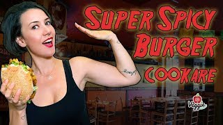 Super Spicy Burger Cookare - Vegan Street Food