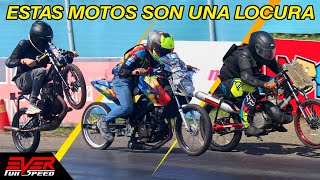 🚀Las MOTOS de bajo cilindraje más RÁPIDAS del 2021 🔥 en los Piques 1/4 de Milla Barranquilla