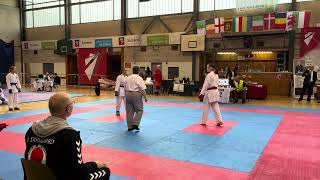 Nicko+Agnete+Asha team kumite3 2023 Polish open