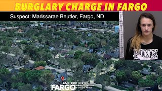 Fargo Woman Charged With Burglary