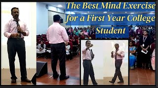 Best Mind Exercise for a I Year College Student | Daily Practice at College | Manikandan Sundaresan