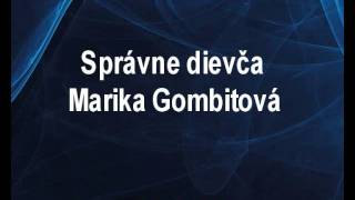 Marika Gombitová - Správne dievča (karaoke z www.karaoke-zabava.cz)