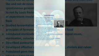 Louis Pasteur 'Father of Modern Microbiology' #biotechnology #microbiology #biology #biologynotes