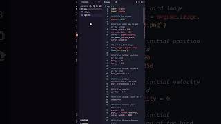 ChatGPT writes Flappy Bird Game in Python #python #shorts #programming #chatgpt