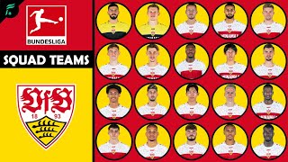 VFB STUTTGART 🔴⚪ MEN SQUAD TEAMS - Bundesliga Season 2023/2024 | FAN Football