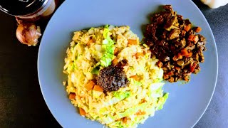 FRIED RICE and BOPIS with homemade chili paste | CHEAP DIET | AKT 💝