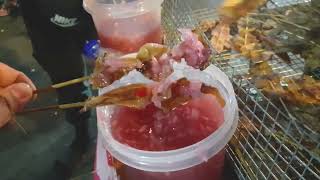 Inihaw Daing na Pusit(Grilled Dried Squid) at Quiapo, Manila | Pinoy Streetfood | Foodzilla