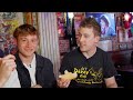 british college students try philly cheesesteak for the first time