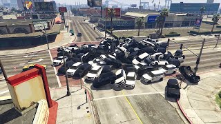 GTA 5 Massive Vehicle Explosion Compilation!