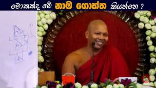 මොකක්ද මේ නාමගොත්ත කියන්නෙ ?#Hadapangoda Niwathapa thero#dharmayai obai#pahura #bana #buddha