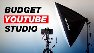 Simple YouTube Studio Setup for Beginners (Works with ANY Camera!)