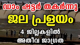 ഷട്ടർ തകർന്നു❗Tungabhadra Dam Gate Collapse | Mullaperiyar Dam Latest News Malayalam | Dam Opening