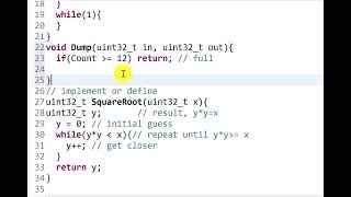 Debugging dump