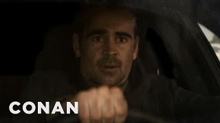 Colin Farrell's New "True Detective" Car Ad | CONAN on TBS